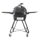 Primo Oval Junior 200 All-In-One Charcoal Ceramic Grill - PGCJRC