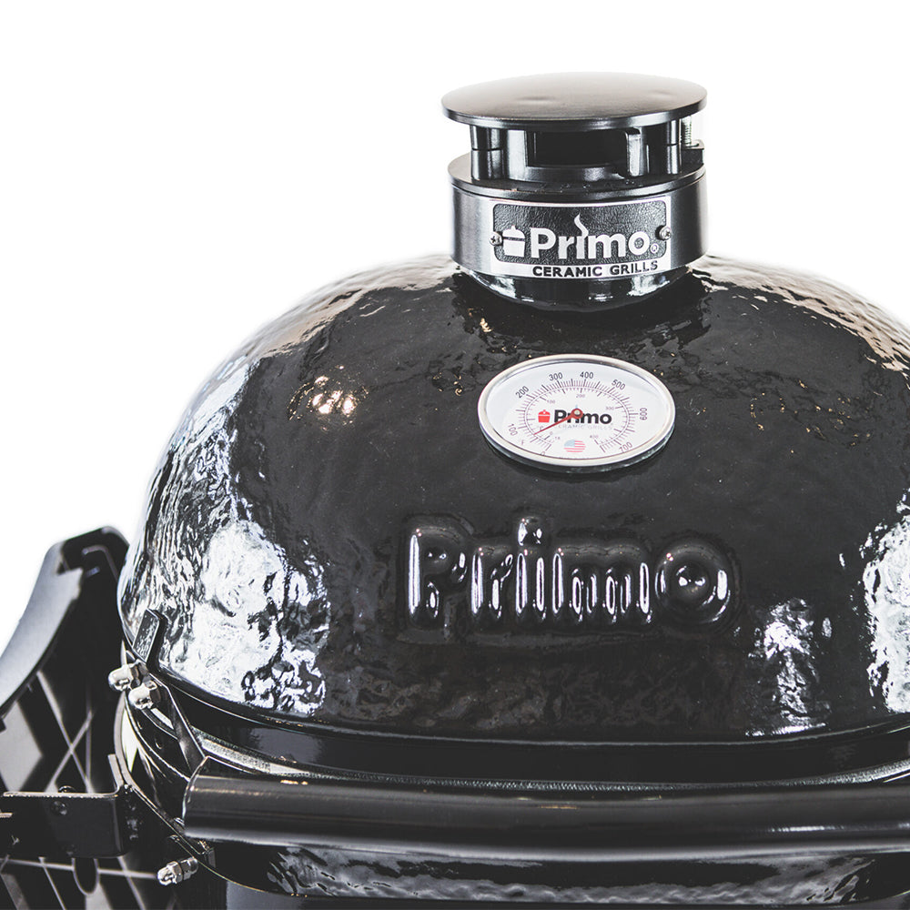 Primo Oval Junior 200 All-In-One Charcoal Ceramic Grill - PGCJRC