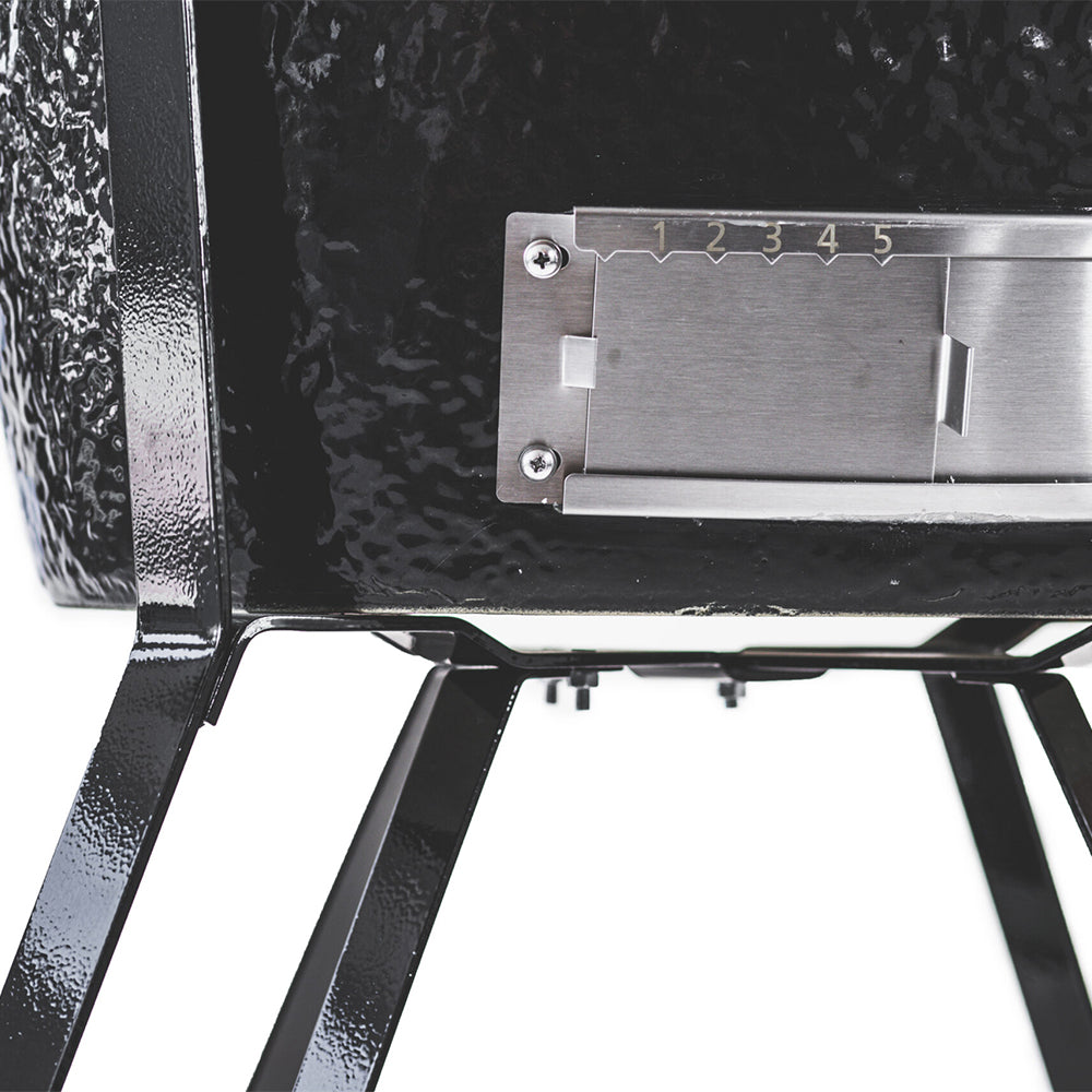 Primo Oval Junior 200 All-In-One Charcoal Ceramic Grill - PGCJRC