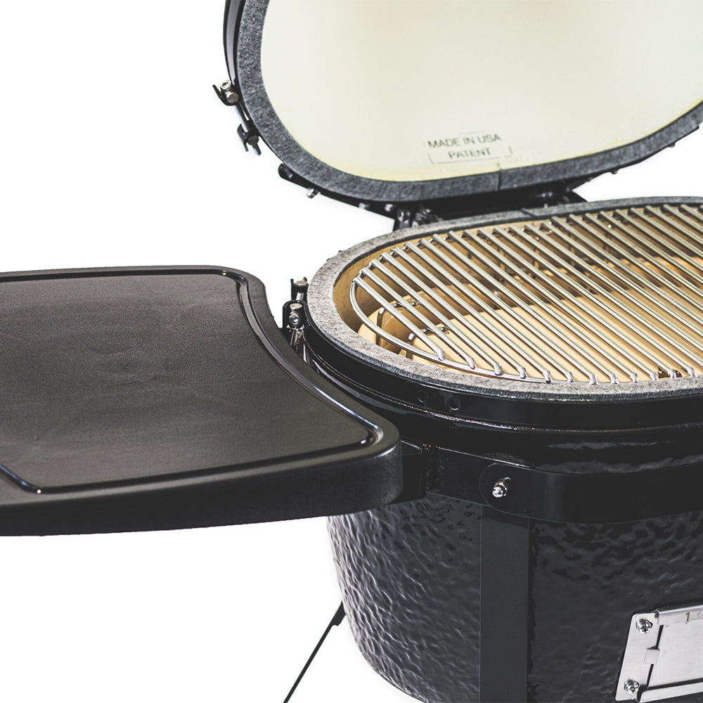 Primo Oval Junior 200 All-In-One Charcoal Ceramic Grill - PGCJRC