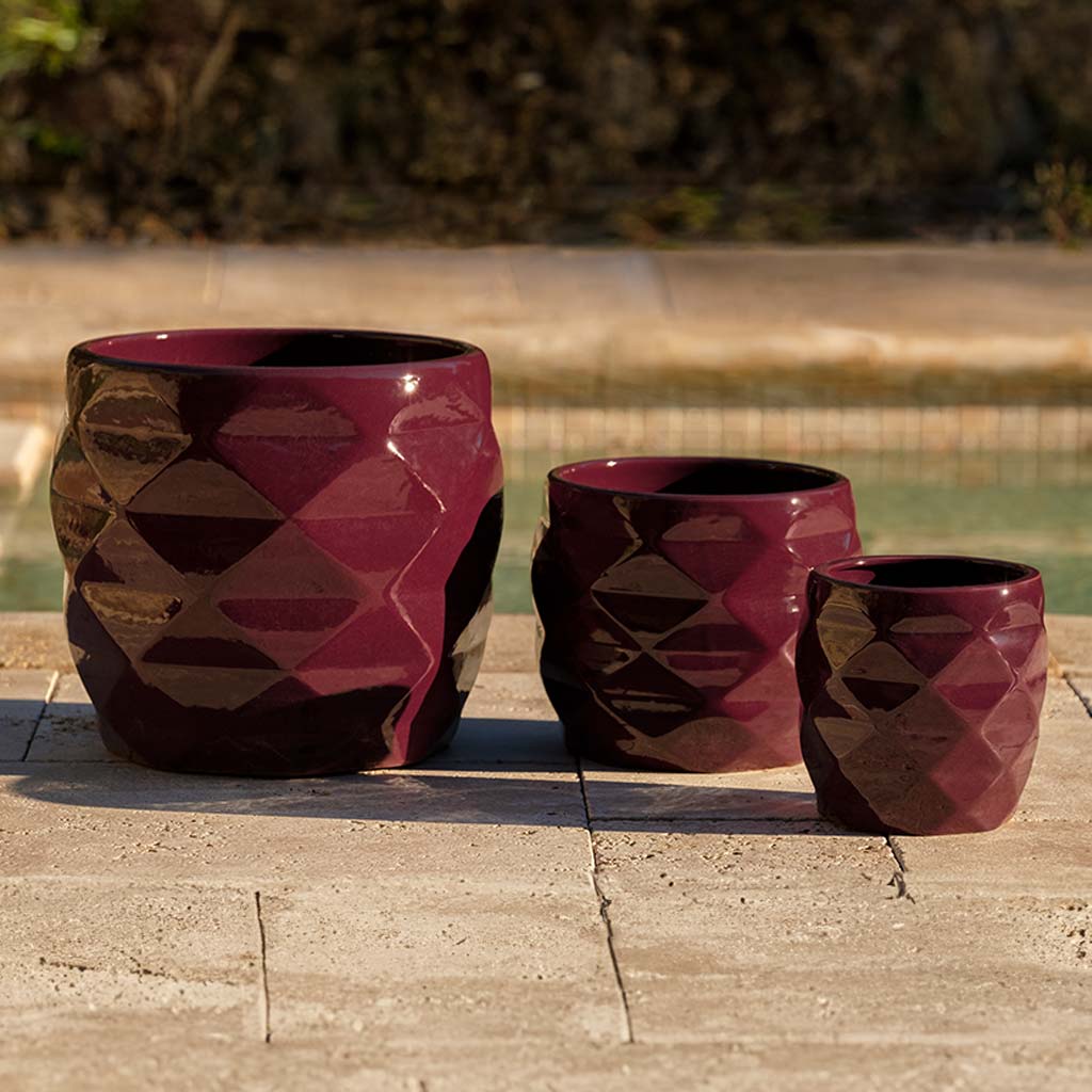 Campania Origami Planter, Set of 3 - 1006-1303