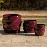 Campania Origami Planter, Set of 3 - 1006-1303