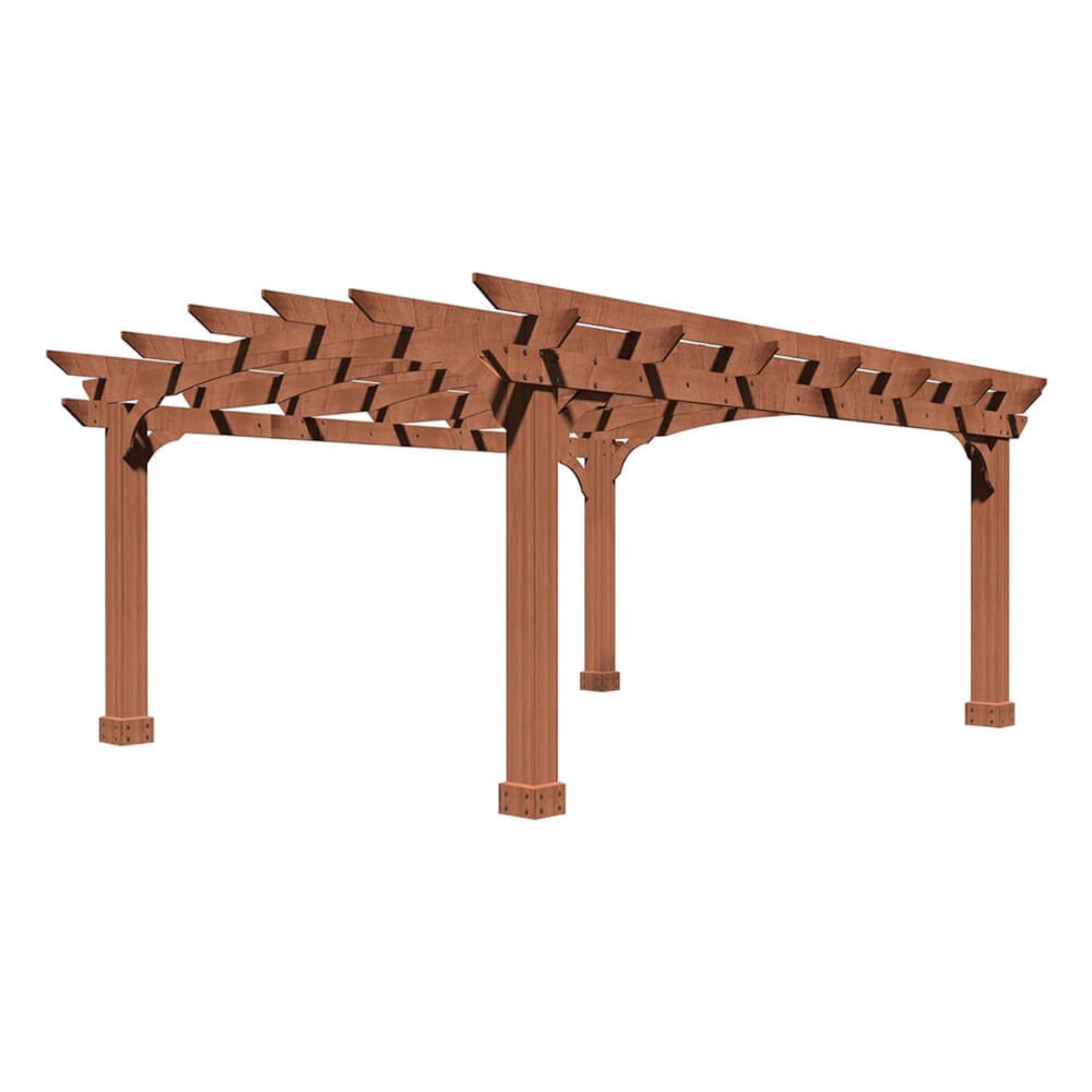 [10x12FT] Premium Outdoor All-Season Backyard Patio Cedar Wood Gazebo Pergola With Arched Roof