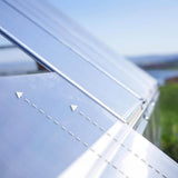 [10x24FT] Premium Heavy-Duty Polycarbonate Walk-In Greenhouse W/ Aluminum Frame & Built-In Gutter System