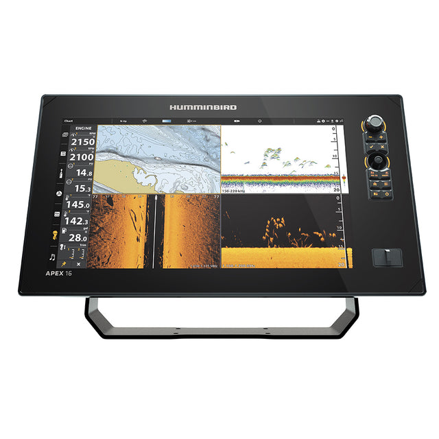 Humminbird APEX 16 VX MSI ChartplotterFishfinder wTransom Mount Transducer 4115001VX