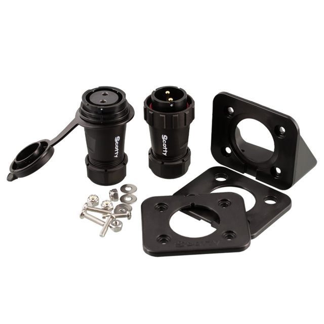 Scotty 2121 Marine Grade Plug  Socket  12V 2121