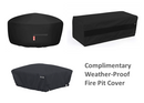 The Outdoor Plus 84" x 24" x 24" Ready-to-Finish Rectangular Gas Fire Pit Kit