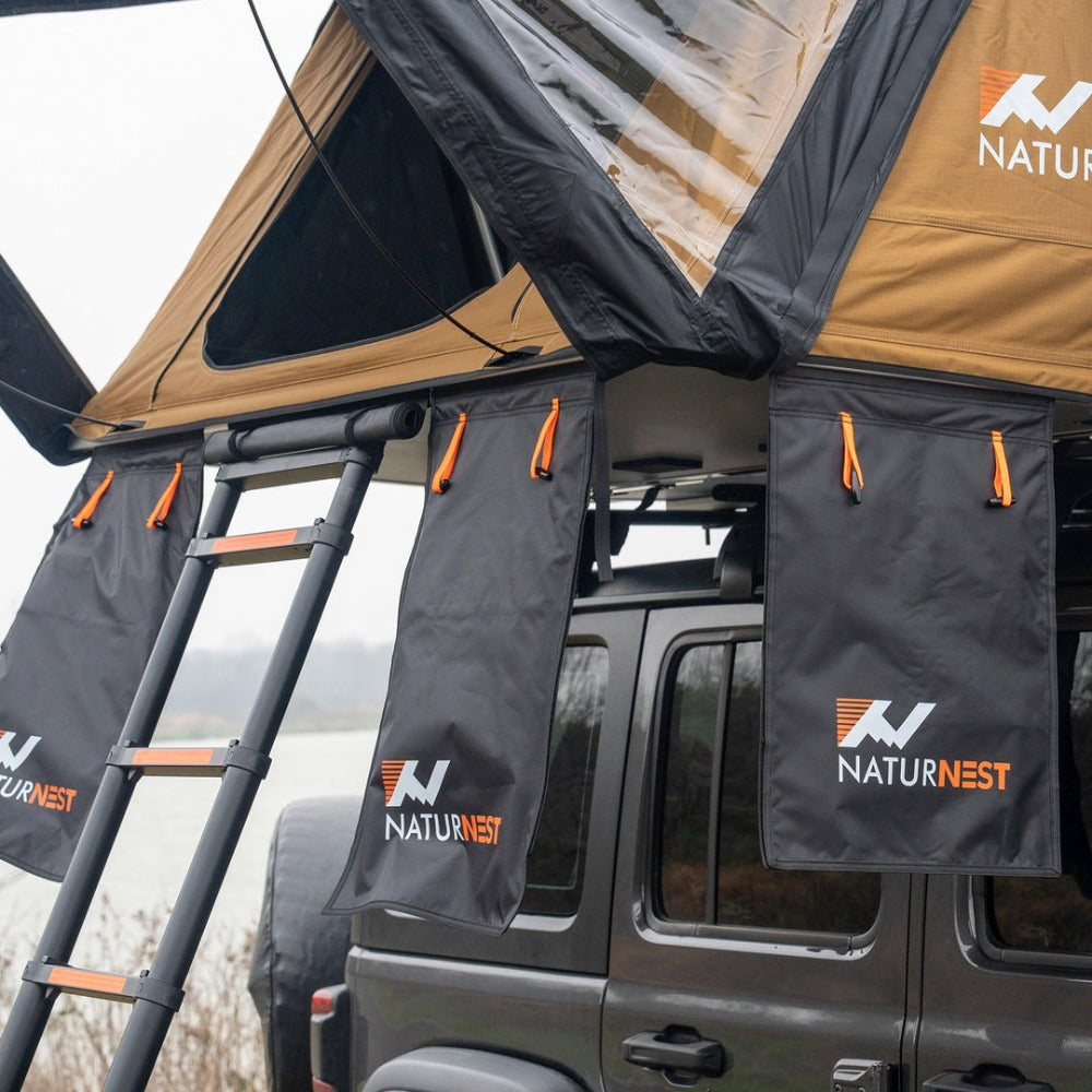 Naturnest Sirius 2 Premium 3XL 4-Person Clamshell Roof Top Tent (SAK91382)