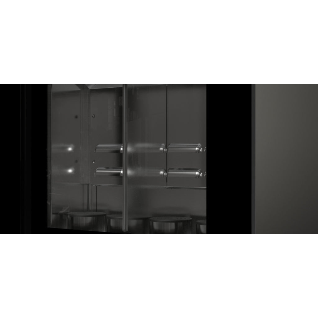 Dacor 24-Inch Built-In Wine Dispenser, Silver/Graphite Stainless - DWS4000BB