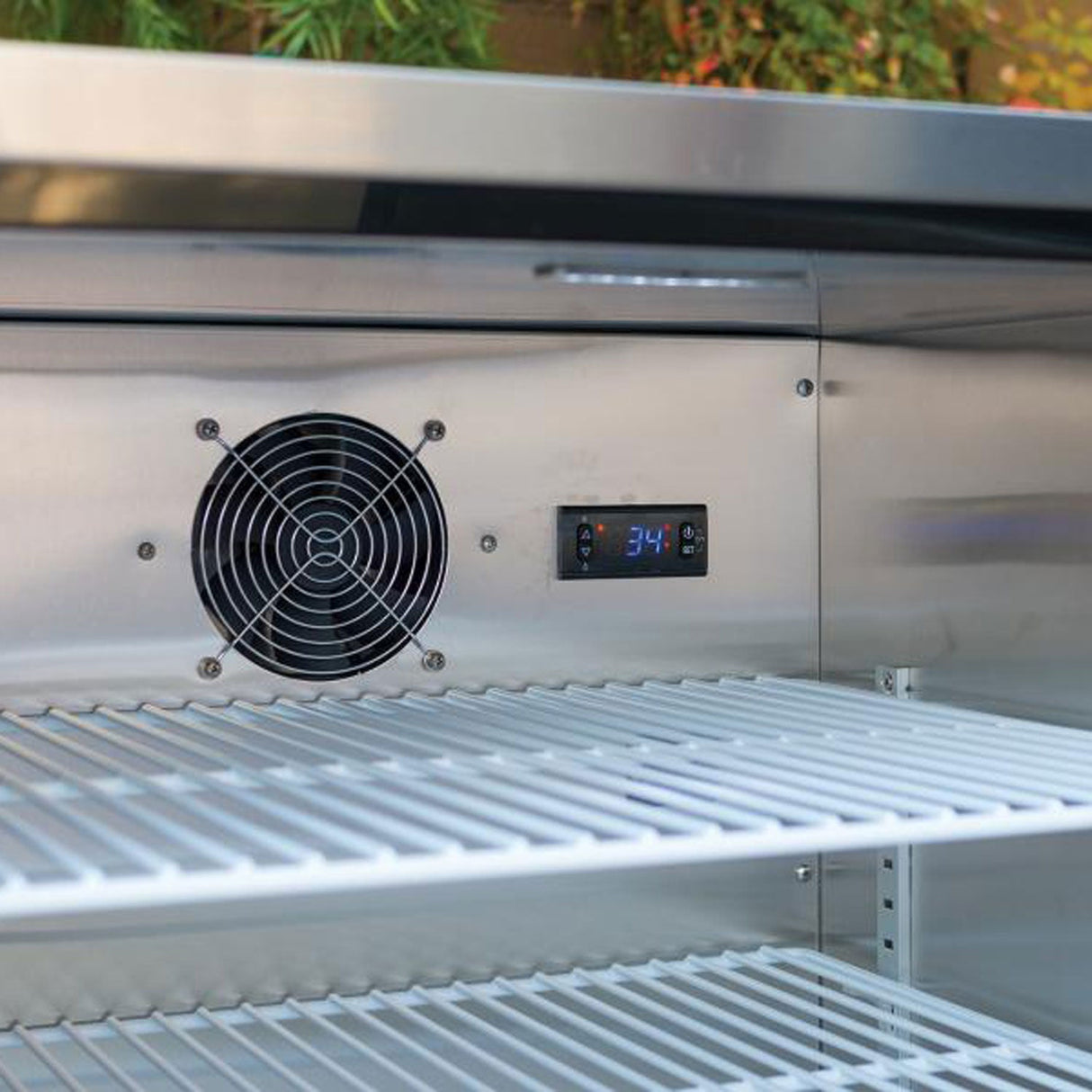 Bull Series II Premium Outdoor Refrigerator, 4.9 Cubic Feet