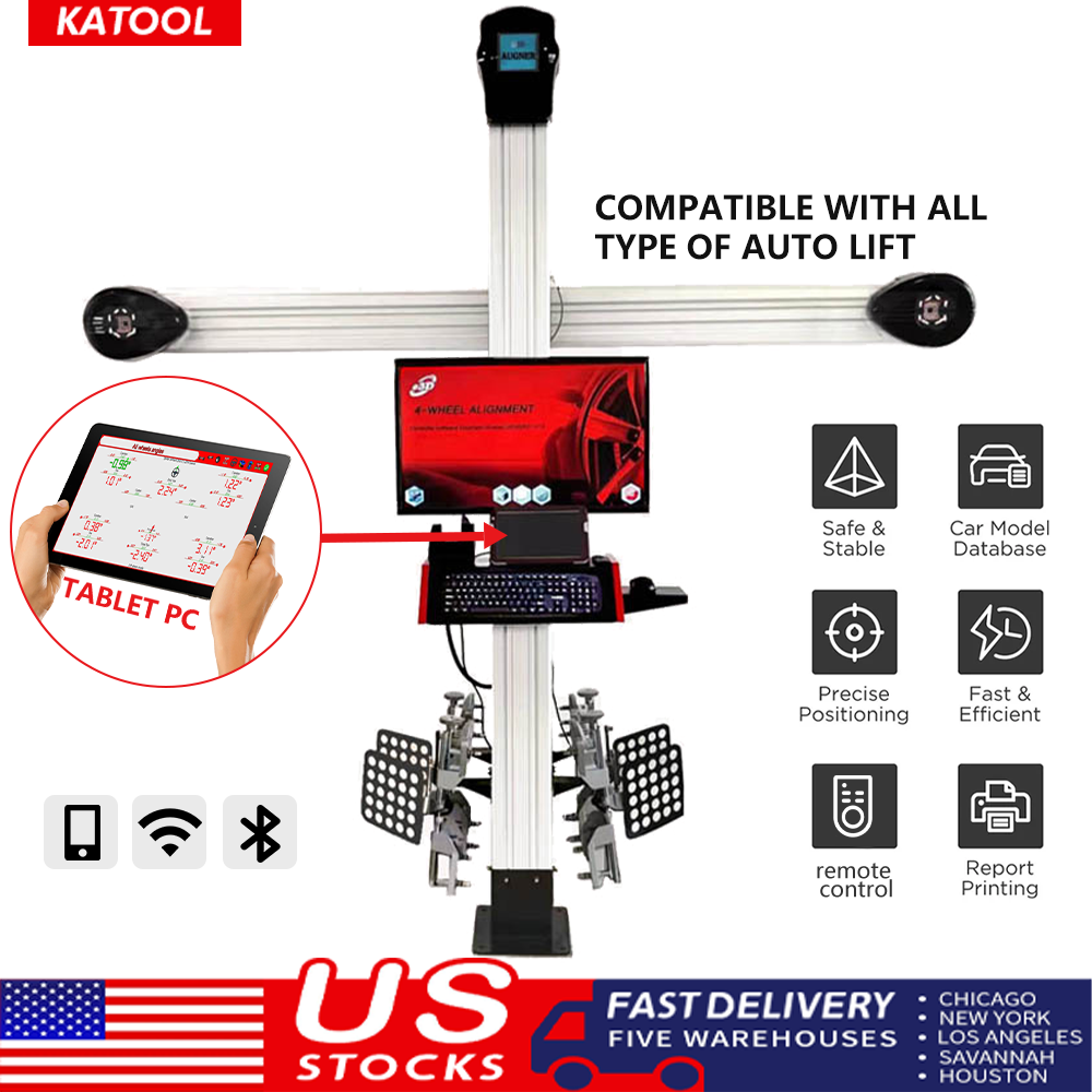 Katool KT-AV533 3D Wheel Alignment Machine