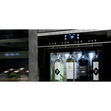 Dacor 24-Inch Built-In Wine Dispenser, Silver/Graphite Stainless - DWS4000BB