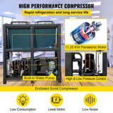 15 Ton Smart Air-Cooled SS Industrial Water Chiller With LCD Display & 150L Water Tank, 15HP (95201436)