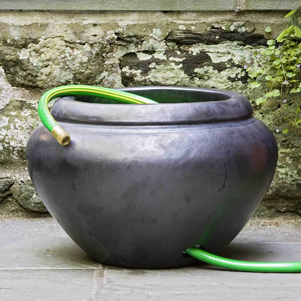 Campania Hose Pot With Lip, Garden Statues & Décor - 150845-1901