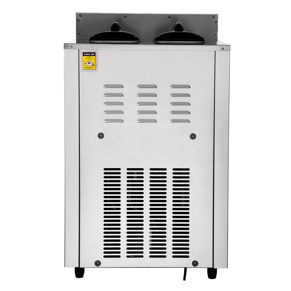 16L Commercial Double Frozen Margarita Ice Slushie Drink Maker Machine, 1155W