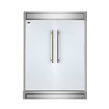 Forno Maderno 2-28-Inch Wide Convertible Refrigerator/Freezer with Decorative Trim