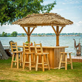 Dundalk Leisurecraft Canadian Timber Tropical Paradise Tiki Bar
