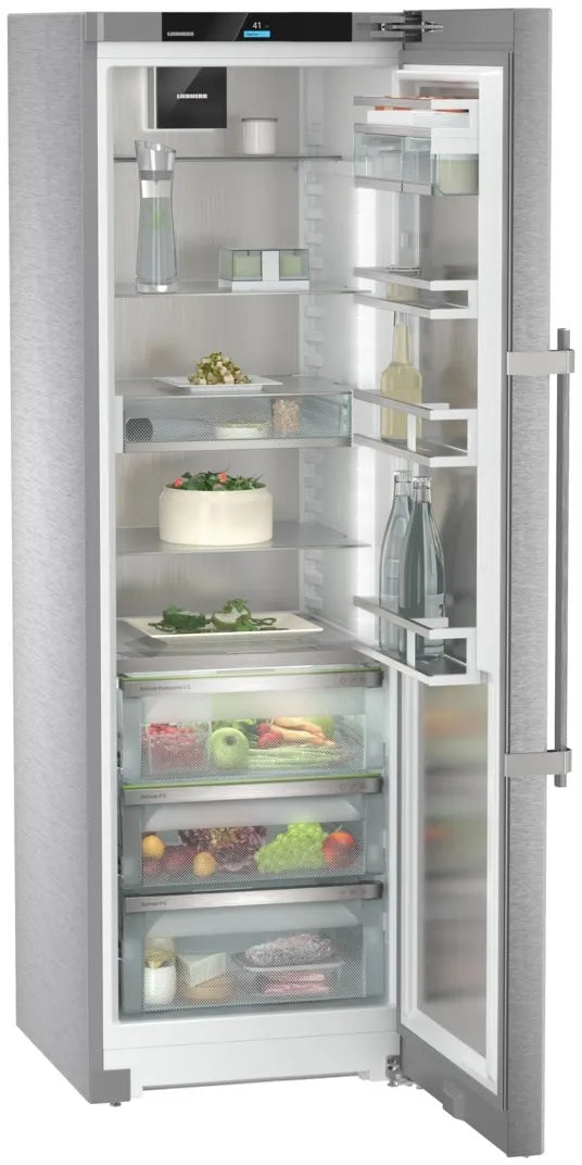 Liebherr SRB5290 24 inch Freestanding All Refrigerator with 8.7 cu. ft. Capacity and BioFresh Compartment 5 cu. ft. Capacity, BioFresh Professional, Light Tower, PowerCooling, in Stainless Steel