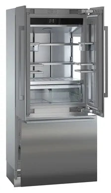 Liebherr MCB3652 36 Inch Panel Ready Counter Depth Built-In French Door Smart Refrigerator in Panel Ready