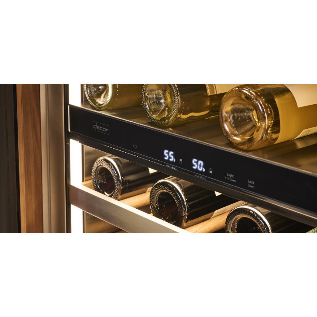 Dacor 24-Inch Undercounter Wine Cellar - DRW24G7500APDA