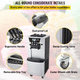 20-30L/H 2450W Commercial Soft Serve Ice Cream Machine Maker (95817494)