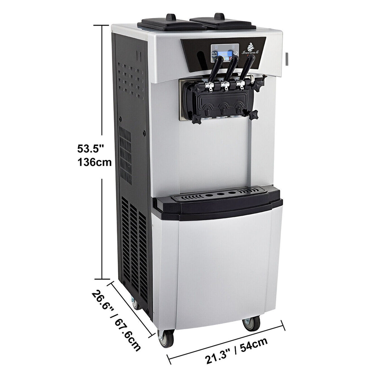 20-30L/H 2450W Commercial Soft Serve Ice Cream Machine Maker (95817494)