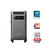 Anker SOLIX F3800 Portable Power Station | 6,000W Power Output | 3.84kWh Battery Storage