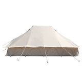 20FT Large Luxury Glamping Yurt Teepee Canvas Camping Tent
