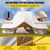 20FT Large Luxury Glamping Yurt Teepee Canvas Camping Tent