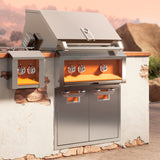 Aspire By Hestan 30" Outdoor Built-In Grill with 2 U-Burner & Rotisserie - EABR30