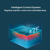 21" Heavy Duty Electric Home Above And Inground Swimming Pool Heater Pump, 5000 Gallons (94751382)