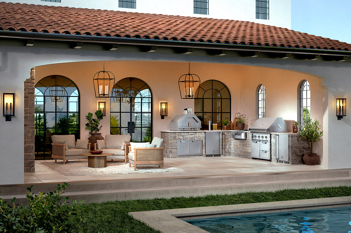 Campania Pizza Oven With Dual Burner - AGPO33