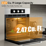24" Premium High Temperature Single Electric Powered Wall Oven, 2300W (91304862)