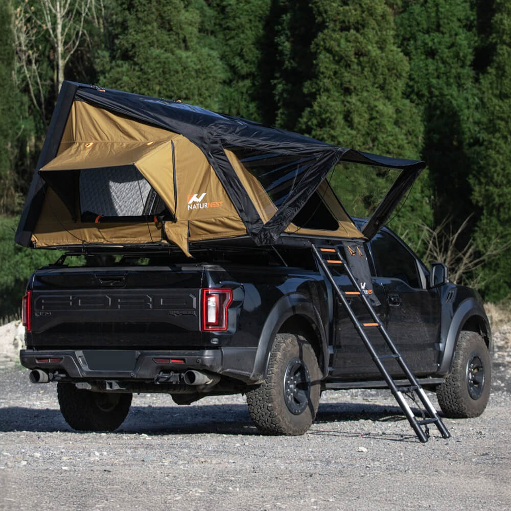 Naturnest Sirius 2 Premium 3XL 4-Person Clamshell Roof Top Tent (SAK91382)