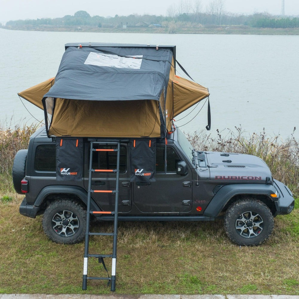 Naturnest Sirius 2 Premium 3XL 4-Person Clamshell Roof Top Tent