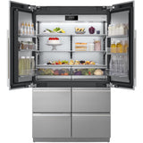 SKS 48-inch Built-in French Door Refrigerator, Pre-assembled – SKSFD4826MT