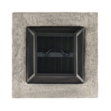 28" Premium Outdoor Wood Burning Magnesium Oxide Fire Pit With Lid (SAK75214)