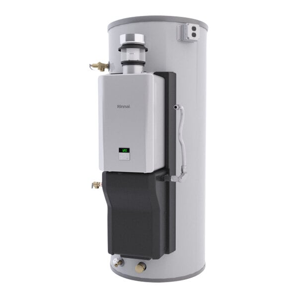 Rinnai 119-Gallon Gray Commercial Storage Tank – Durable High-Capacity Water Storage