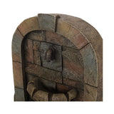 29" Tall Outdoor Weather-Resistant Faux Stone Floor Fountain (SAK63421)