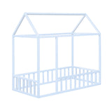 Montessori House Bed with Rails Custom Color