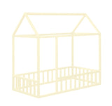 Montessori House Bed with Rails Custom Color