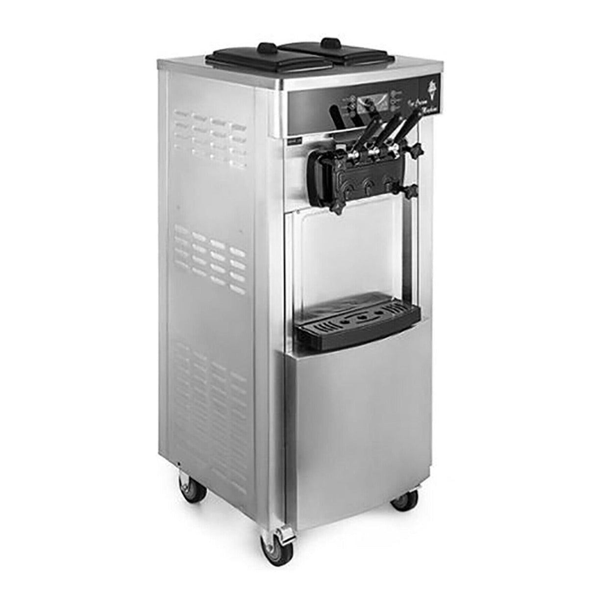 3 Flavor Commercial Stainless Steel Soft Serve Ice Cream & Frozen Yogurt Maker Machine (94825173)