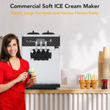 3 Flavor Soft Serve Commercial Ice Cream Maker Machine (97582146)