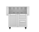 Hestan 30″ Outdoor Tower Cart with Door/Drawer Combo - GCR30