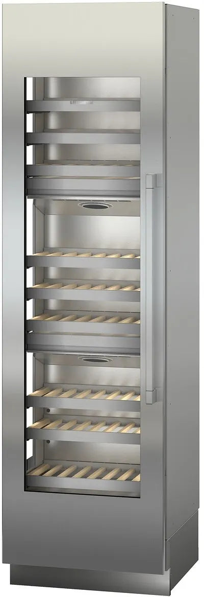 Liebherr MW2401 24 inch Built-In Triple Zone Smart Wine Cooler in Panel Ready