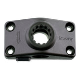 Scotty 241 Locking Combination Side or Deck Mount  Black 241LBK