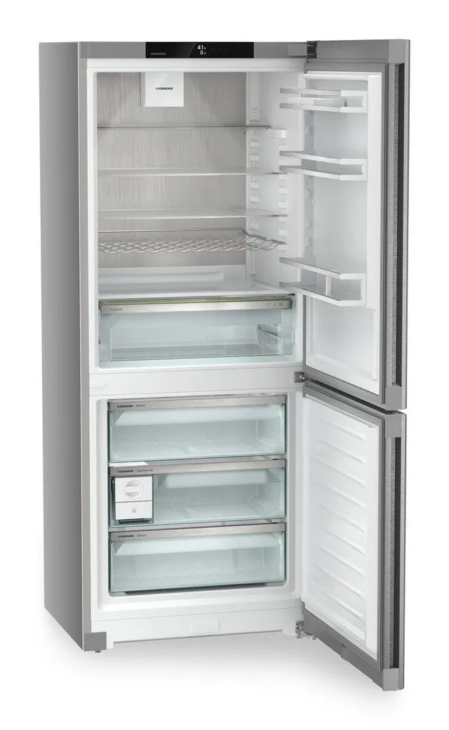 Liebherr C7620 30 inch Bottom Freezer Refrigerator with 15 cu. ft. Capacity and EasyFresh Drawer, in Stainless Steel