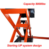 Katool KT-X80 8000lbs Mid Rise Scissor Lift