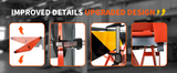 Katool KT-X90E 8000 lbs Electric Mid Rise Scissor Lift