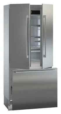 Liebherr MCB3652 36 Inch Panel Ready Counter Depth Built-In French Door Smart Refrigerator in Panel Ready